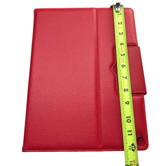 iPad Pro 12.9" Case w/ Magnetic Keyboard. Red. PU Leather (Polyurethane) NEW - Picture 4 of 14